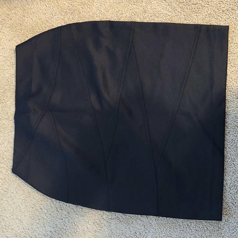 Black pencil skirt